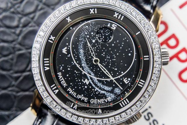 PATEK PHILIPPE手錶 5102天月款日內瓦蒼穹系列 百達翡麗星象功能男表 百達翡麗高端機械男士腕表  hds1268